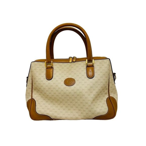 Gucci micro GG brown medium size tote